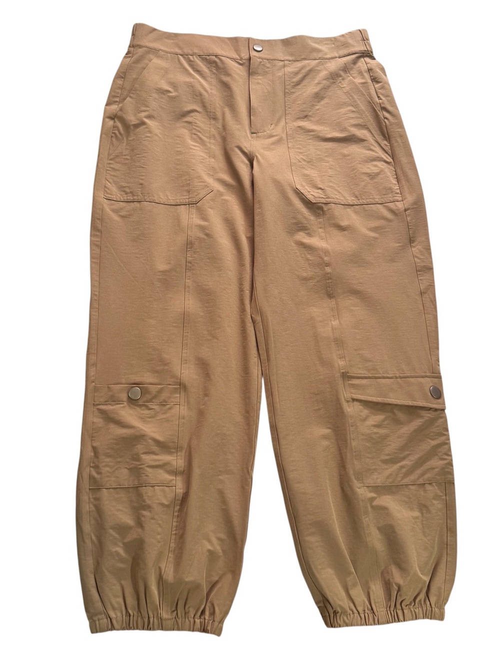 Cabi Medium Brown Galaxy Cargo Pants Pull On Casual Pockets #6480 Relaxed Fit